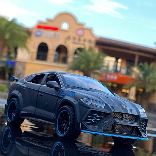 Planet Gates 1/32 Lamborghini Urus Car Model Simulation Alloy Pull Back Car Boy Metal Sound And Light Toy Car Collection Ornaments Gift