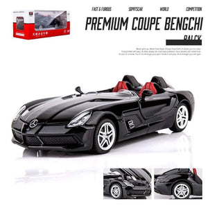 Planet Gates 1:32 Mercedes-Benz Slr Car Model Convertible Mclaren Super Sports Car Toy Car Model Simulation Ornaments Alloy Toy Car Boy Gift