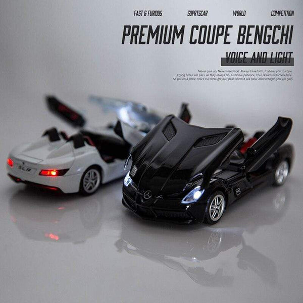 Planet Gates 1:32 Mercedes-Benz Slr Car Model Convertible Mclaren Super Sports Car Toy Car Model Simulation Ornaments Alloy Toy Car Boy Gift