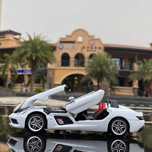 Planet Gates 1:32 Mercedes-Benz Slr Car Model Convertible Mclaren Super Sports Car Toy Car Model Simulation Ornaments Alloy Toy Car Boy Gift