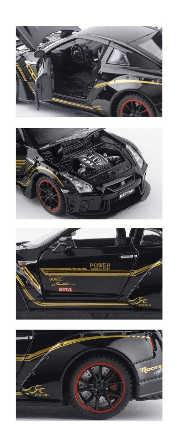 Planet Gates 1:32 NISSAN GT-R Alloy Car Model Diecasts & Toy Vehicles Toy Cars Kid Toys For Children Gifts Boy Toy