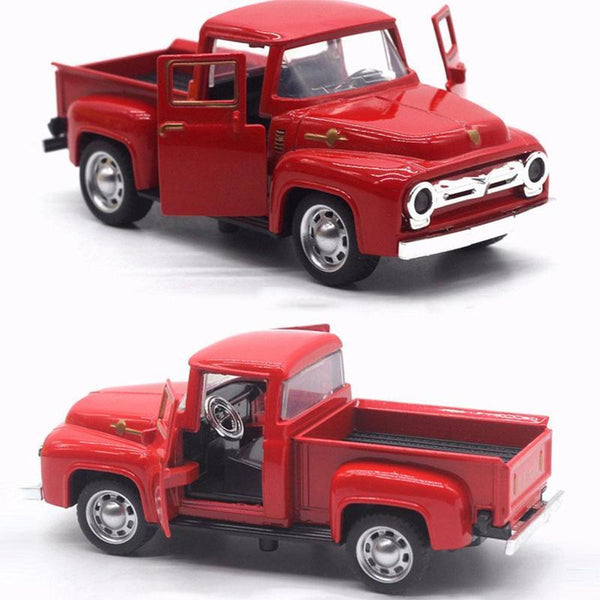 Planet Gates 1:32 Pickup Alloy Car Toy High Simulation Pickup Trucks Car Boy Car Diecast Model Vehicles Gifts Toys Miniature Pickup Allo Y6S5