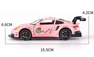 Planet Gates 1:32 Porsches 911 RSR Alloy Racing Car Model Diecast  Metal Toy Vehicles Car Model Collection High Simulation Childrens Toy Gift