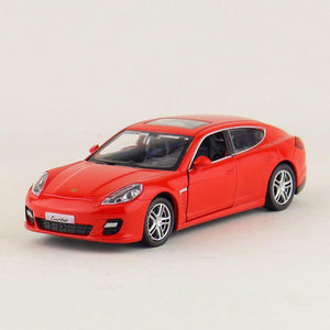 Planet Gates 1:32 Porsches Panamera Coupe Alloy Car Model Diecasts Toy Vehicles Metal Car Model Simulation Sound Light Collection Kids Gift