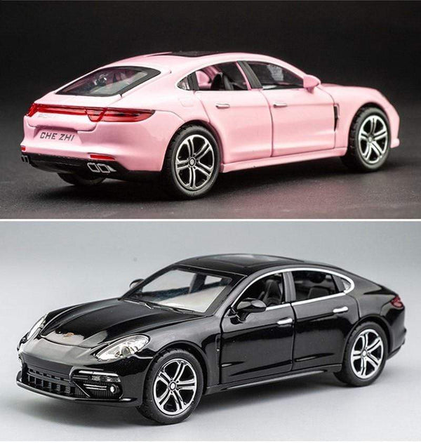 Planet Gates 1:32 Porsches Panamera Coupe Alloy Car Model Diecasts Toy Vehicles Metal Car Model Simulation Sound Light Collection Kids Gift