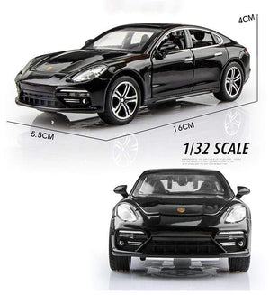 Planet Gates 1:32 Porsches Panamera Coupe Alloy Car Model Diecasts Toy Vehicles Metal Car Model Simulation Sound Light Collection Kids Gift
