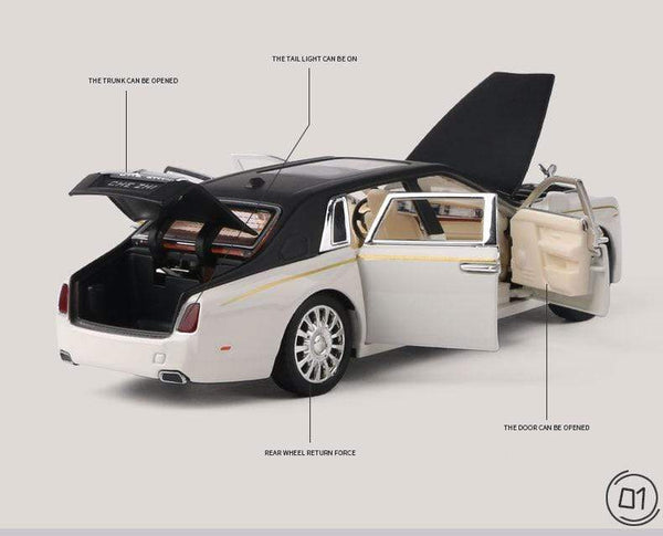 Planet Gates 1:32 Rolls-Royce Phantom Alloy Car Model Diecasts & Toy Vehicles Toy Cars Kid Toys For Sound and light Children Gifts Boy Toy