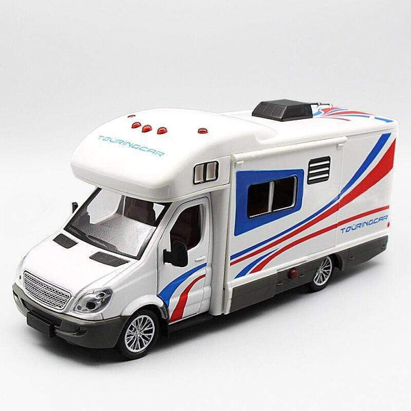 Planet Gates 1:32 Scale Sprinter Luxury Motorhome Recreational Vehicle RV Trailer Caravan Alloy Metal Diecast Car Model Babys Toys Collection