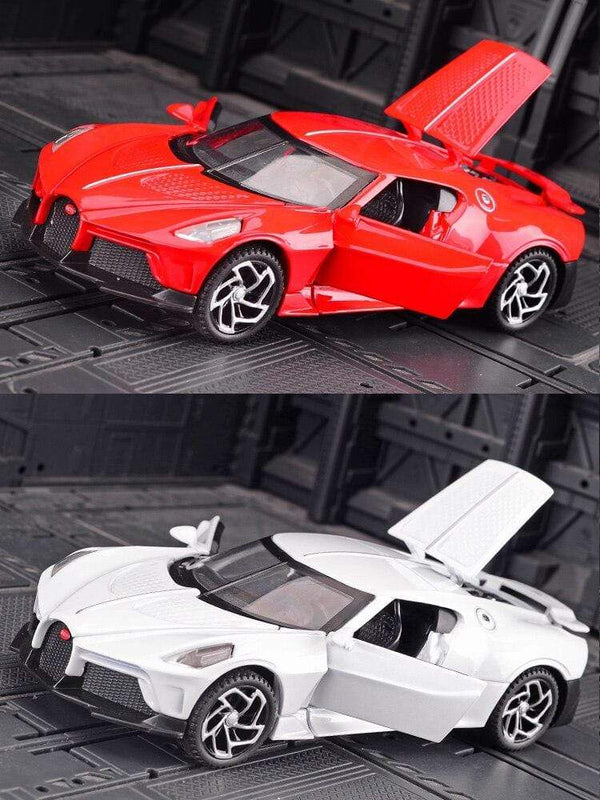 Planet Gates 1:32 Simulation Bugatti Black Dragon Sports Car Model Alloy Car Model Metal Toy Car Boy Gift Car Decoration Jewelry Collection