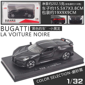 Planet Gates 1:32 Simulation Bugatti Black Dragon Sports Car Model Alloy Car Model Metal Toy Car Boy Gift Car Decoration Jewelry Collection