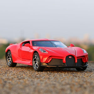 Planet Gates 1:32 Simulation Bugatti Black Dragon Sports Car Model Alloy Car Model Metal Toy Car Boy Gift Car Decoration Jewelry Collection