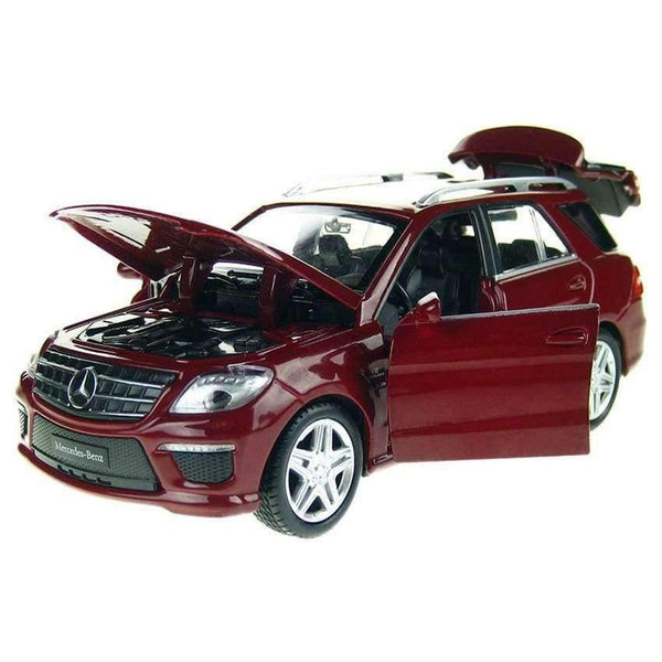 Planet Gates 1:32 SUV ML63 Simulation Toy Car Model Alloy Pull Back Children Toys Genuine License Collection Gift Off-Road Vehicle KIDS TOY