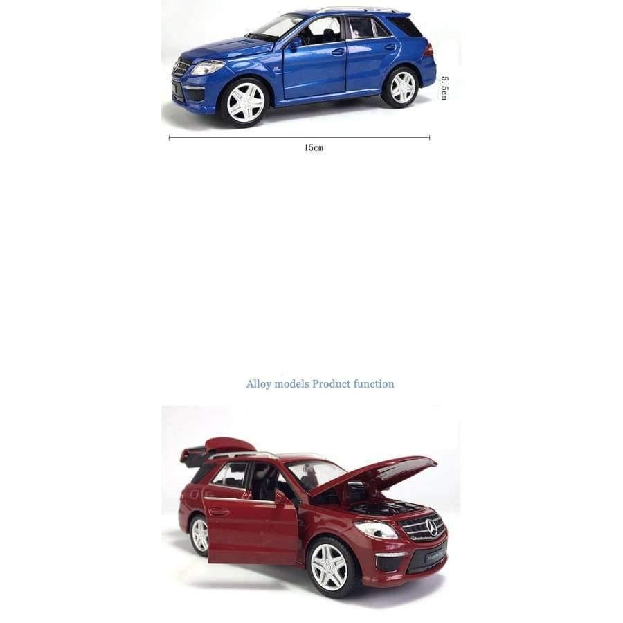 Planet Gates 1:32 SUV ML63 Simulation Toy Car Model Alloy Pull Back Children Toys Genuine License Collection Gift Off-Road Vehicle KIDS TOY