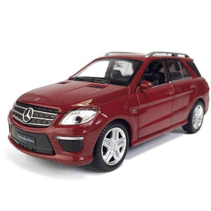Planet Gates 1:32 SUV ML63 Simulation Toy Car Model Alloy Pull Back Children Toys Genuine License Collection Gift Off-Road Vehicle KIDS TOY