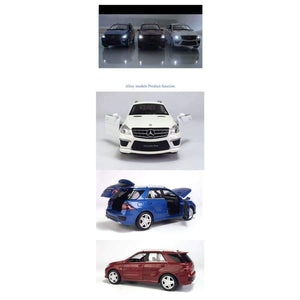 Planet Gates 1:32 SUV ML63 Simulation Toy Car Model Alloy Pull Back Children Toys Genuine License Collection Gift Off-Road Vehicle KIDS TOY