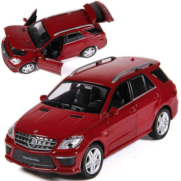 Planet Gates 1:32 SUV ML63 Simulation Toy Car Model Alloy Pull Back Children Toys Genuine License Collection Gift Off-Road Vehicle KIDS TOY