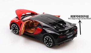 Planet Gates 1:32 Toy Car Bugatti Chiron Metal Toy Alloy Car Diecasts & Toy Vehicles Car Model Miniature Scale Model Car Toys For Children