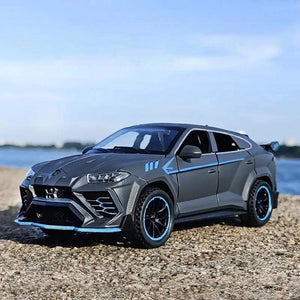 Planet Gates 1:32 URUS Bison SUV Coupe Alloy Car Model Sound and Light Simulation Car Decoration Collection Child Toy Gift