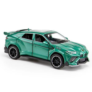 Planet Gates 1:32 URUS Bison SUV Coupe Alloy Car Model Sound and Light Simulation Car Decoration Collection Child Toy Gift