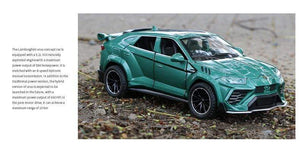Planet Gates 1:32 URUS Bison SUV Coupe Alloy Car Model Sound and Light Simulation Car Decoration Collection Child Toy Gift