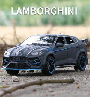 Planet Gates 1:32 URUS Bison SUV Coupe Alloy Car Model Sound and Light Simulation Car Decoration Collection Child Toy Gift