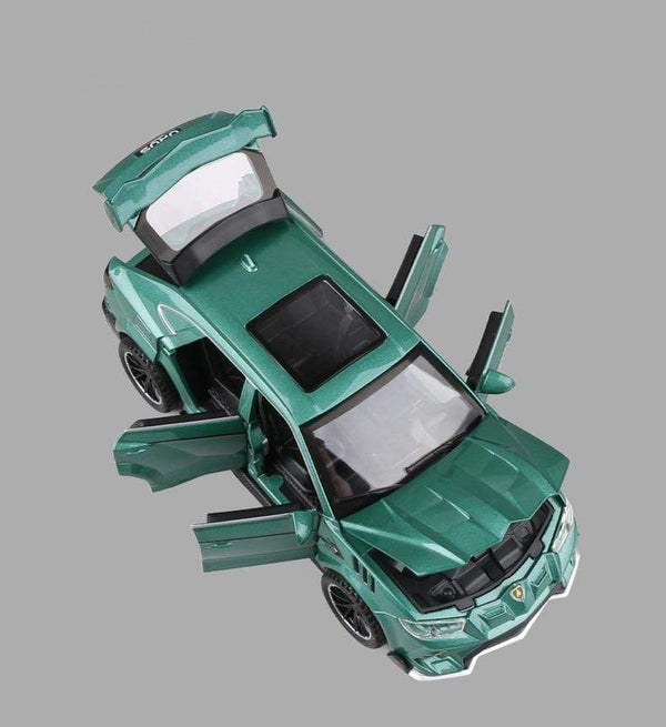Planet Gates 1:32 URUS Bison SUV Coupe Alloy Car Model Sound and Light Simulation Car Decoration Collection Child Toy Gift