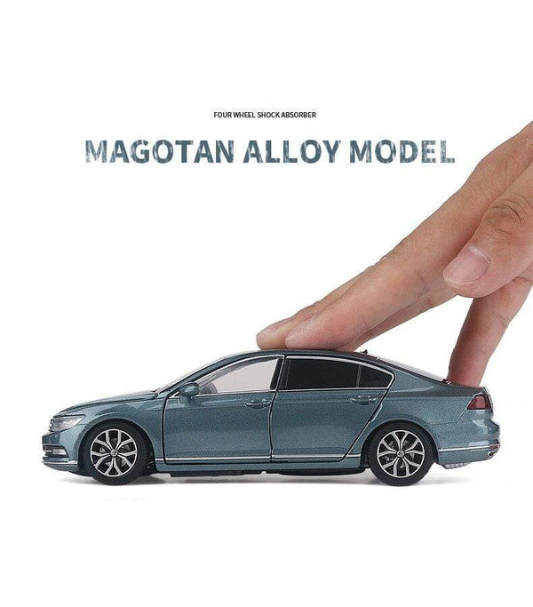 Planet Gates 1:32 Volkswagen Magotan Passat Alloy Diecast Cars Model Toy Car Vehicles Pull Back Sound and light For Children Boy Toys gift