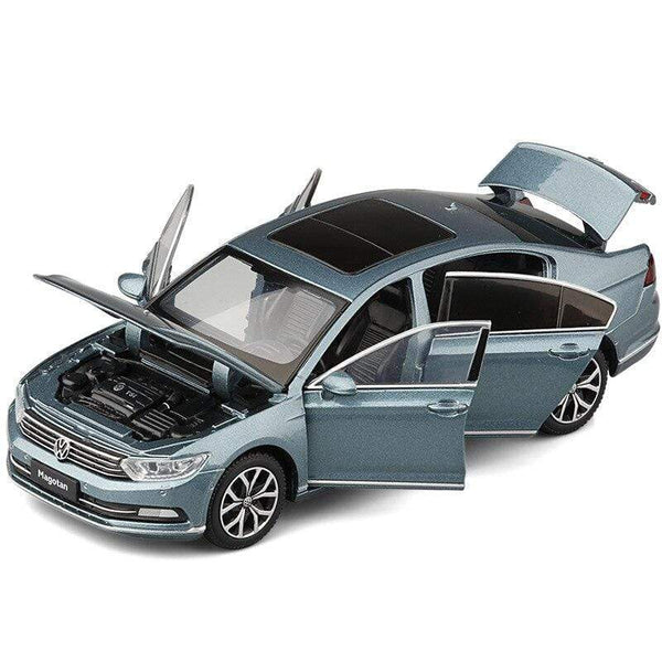 Planet Gates 1:32 Volkswagen Magotan Passat Alloy Diecast Cars Model Toy Car Vehicles Pull Back Sound and light For Children Boy Toys gift
