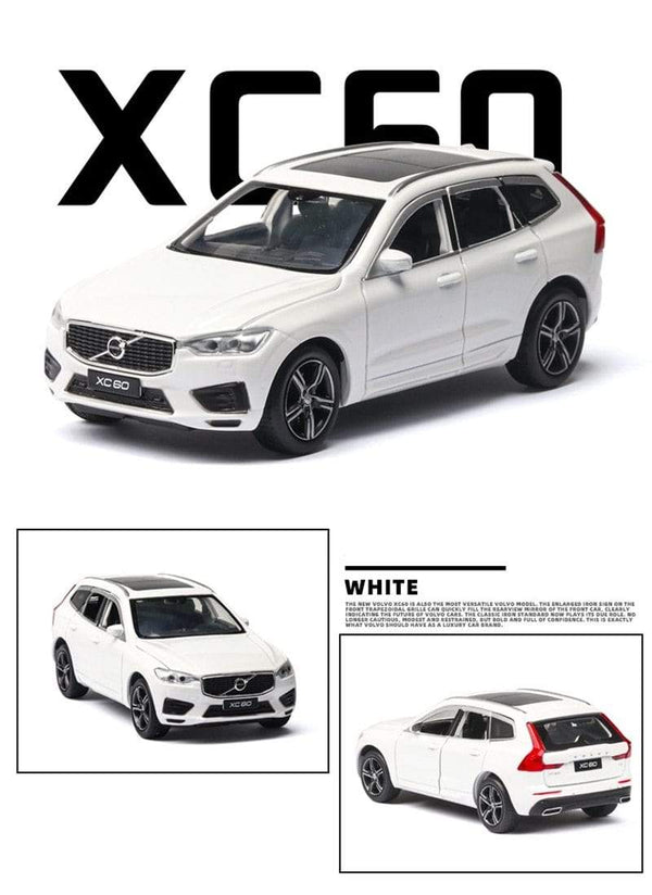 Planet Gates 1:32 VOLVO XC60 SUV Alloy Car Model Diecasts & Toy Metal Vehicles Car Model Simulation Sound Light Collection Childrens Toy Gift