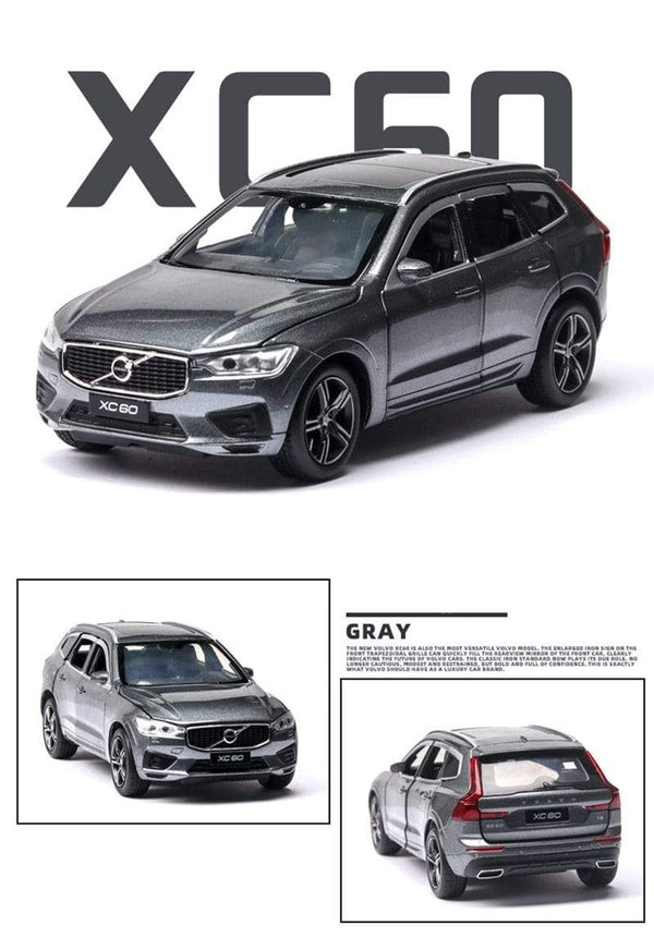 Planet Gates 1:32 VOLVO XC60 SUV Alloy Car Model Diecasts & Toy Metal Vehicles Car Model Simulation Sound Light Collection Childrens Toy Gift