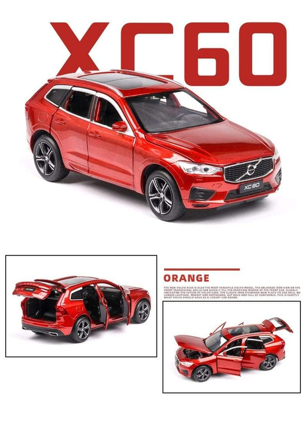 Planet Gates 1:32 VOLVO XC60 SUV Alloy Car Model Diecasts & Toy Metal Vehicles Car Model Simulation Sound Light Collection Childrens Toy Gift