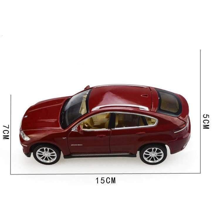 Planet Gates 1:32 X6 SUV Coupe Simulation Toy Vehicles Model Alloy Pull Back Children Toys Genuine License Collection Gift Off-Road Car Kids