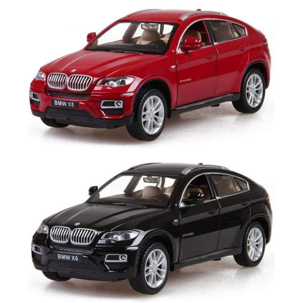 Planet Gates 1:32 X6 SUV Coupe Simulation Toy Vehicles Model Alloy Pull Back Children Toys Genuine License Collection Gift Off-Road Car Kids