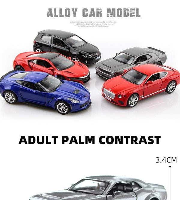 Planet Gates 1:36 Alloy Car Honda Acura Chevrolet Dodge Golf RMZ city Diecasts Toy Vehicles Simulation Exquisite Model 5 Inch Children Gifts