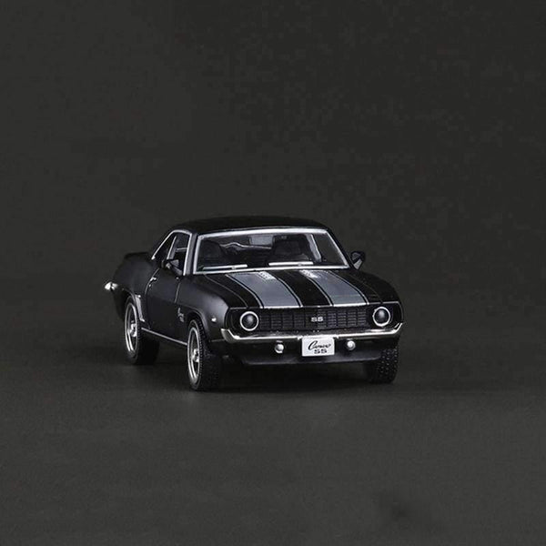 Planet Gates 1:36 Camaro SS 69 Simulation Toy Vehicles Alloy Pull Back Mini Car Replica Authorized By The Original Factory Model Kids Gift