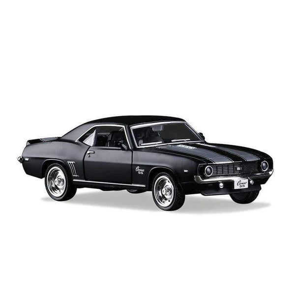 Planet Gates 1:36 Camaro SS 69 Simulation Toy Vehicles Alloy Pull Back Mini Car Replica Authorized By The Original Factory Model Kids Gift