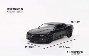 Planet Gates 1:36 Chevrolet Camaro High Simulation Alloy Model Car Metal Sedan Die Casting Collection Toy Car Boy Toy Children Gift A323