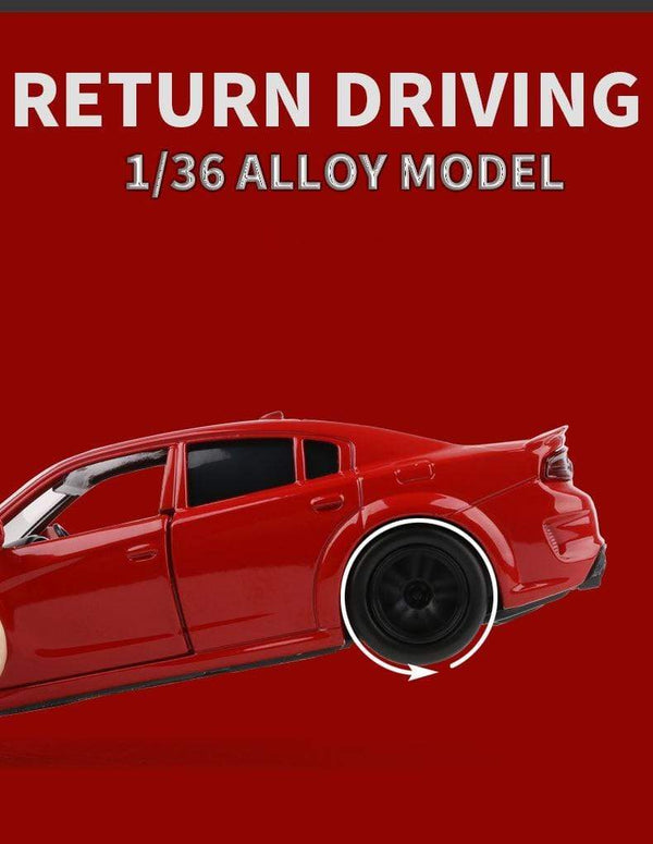 Planet Gates 1:36 Dodge Charger SRT Hellcat Simulation Car of Model Alloy Toy Car Muscle Vehicle Children Classic Metal Cars Birthday Gifts