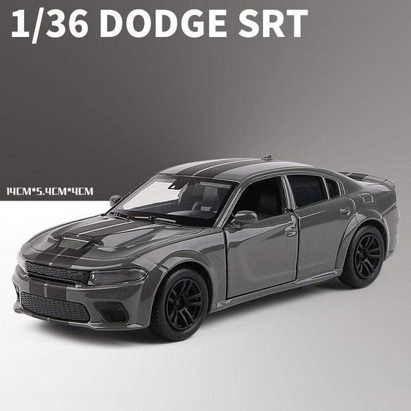 Planet Gates 1:36 Dodge Charger SRT Hellcat Simulation Car of Model Alloy Toy Car Muscle Vehicle Children Classic Metal Cars Birthday Gifts