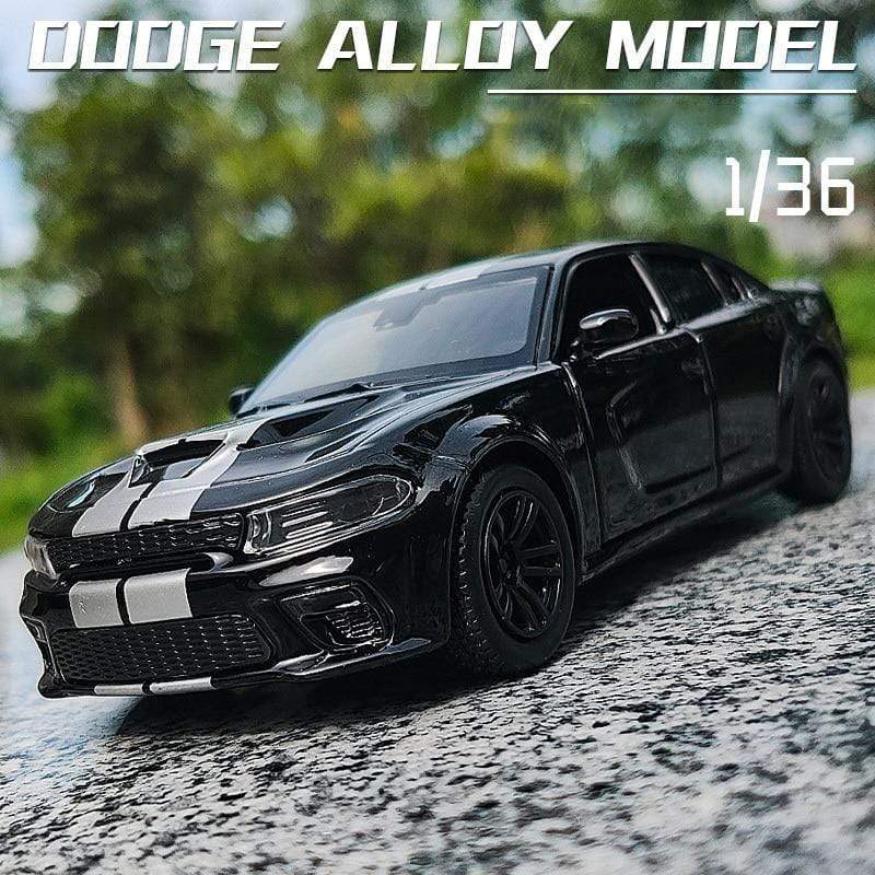 Planet Gates 1:36 Dodge Charger SRT Hellcat Simulation Car of Model Alloy Toy Car Muscle Vehicle Children Classic Metal Cars Birthday Gifts