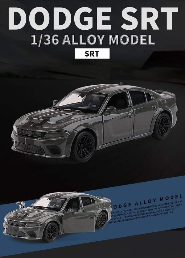 Planet Gates 1:36 Dodge Charger SRT Hellcat Simulation Car of Model Alloy Toy Car Muscle Vehicle Children Classic Metal Cars Birthday Gifts