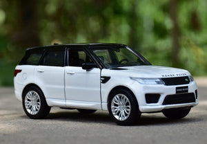 Planet Gates 1:36 Land-Rover Range Rover SUV Diecast Alloy Metal Luxury Car Model Pull Back Car For Children Toys With Collection Gift