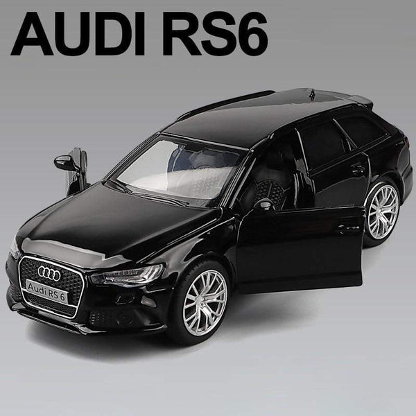 Planet Gates 1:36 Scale Audi RS6 Station wagon Diecast Alloy Metal Luxury Car Model Pull Back Car For Children Toys With Collection