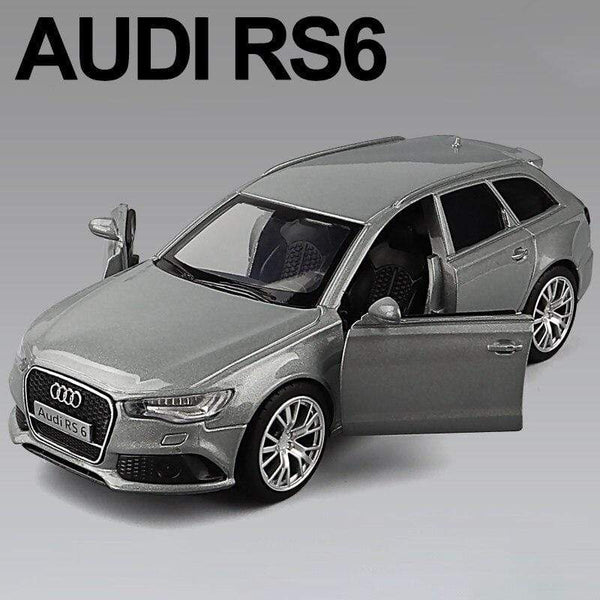 Planet Gates 1:36 Scale Audi RS6 Station wagon Diecast Alloy Metal Luxury Car Model Pull Back Car For Children Toys With Collection