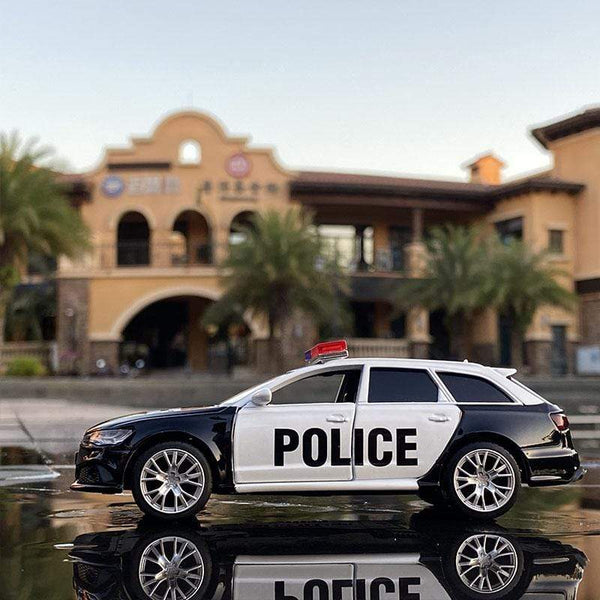 Planet Gates 1:36 Scale Audi RS6 Station wagon Diecast Alloy Metal Luxury Car Model Pull Back Car For Children Toys With Collection