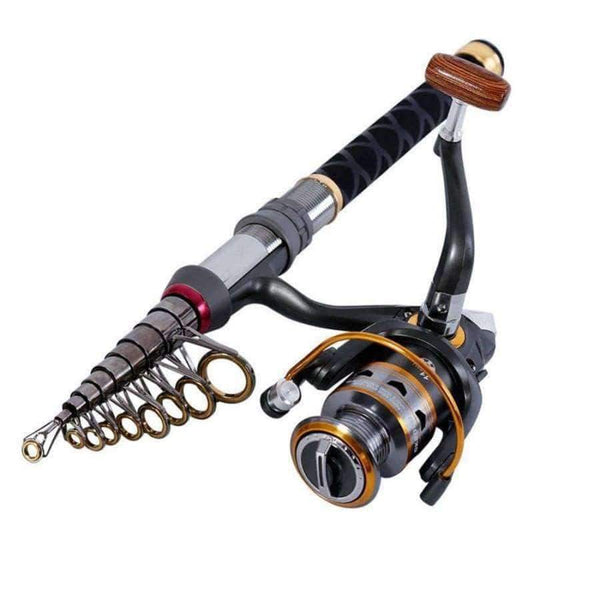 Planet Gates 1.3m-2.4m Stick Fishing Rod de Carbon Fiber Fishing Rod for Fish Olta Spinning Telescopic Mini Fishing Rod Set with Reel Pole