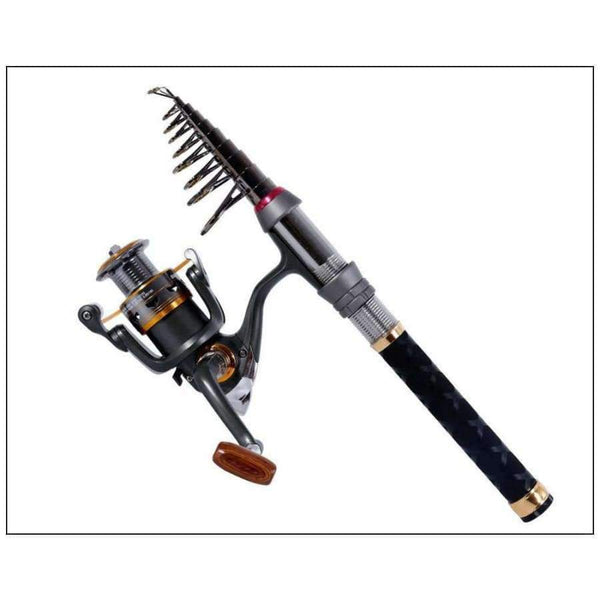 Planet Gates 1.3m-2.4m Stick Fishing Rod de Carbon Fiber Fishing Rod for Fish Olta Spinning Telescopic Mini Fishing Rod Set with Reel Pole