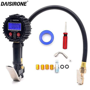 Planet Gates 1/4 NPT Quick Connect Digital Tire Inflator with Pressure Gauge 0-200PSI Air Chuck and Compressor Accessories Tire Repair Tools