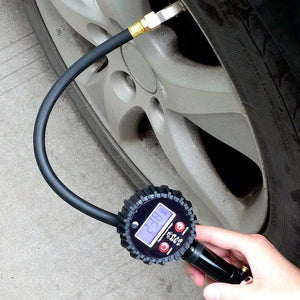 Planet Gates 1/4 NPT Quick Connect Digital Tire Inflator with Pressure Gauge 0-200PSI Air Chuck and Compressor Accessories Tire Repair Tools