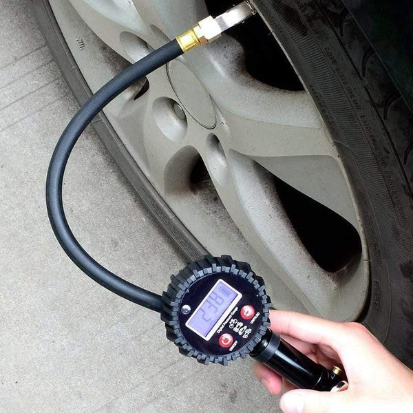 Planet Gates 1/4 NPT Quick Connect Digital Tire Inflator with Pressure Gauge 0-200PSI Air Chuck and Compressor Accessories Tire Repair Tools